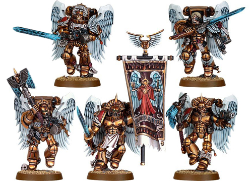 Warhammer 40,000 Blood Angels Sanquinary Guard